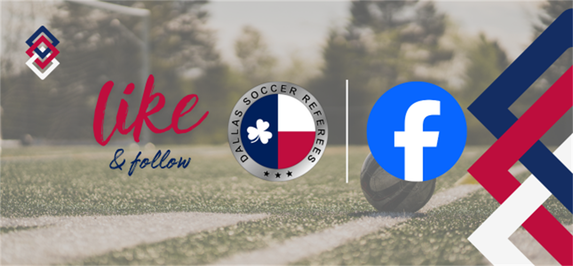 Dallas Soccer Referee now on Facebook!